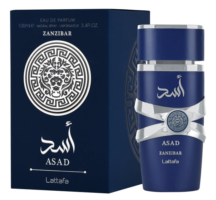 Lattafa Asad Zanzibar Eau de Parfum Spray para hombre 100 ml