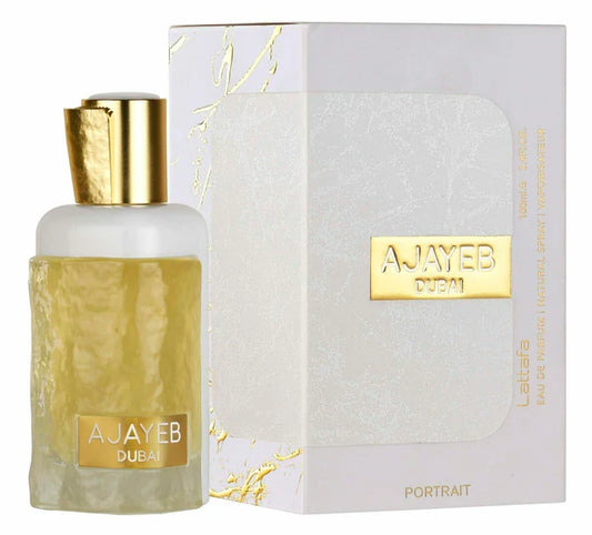 Lattafa Ajayeb Dubai Portrait Gold Eau de Perfume Hombre 100ml