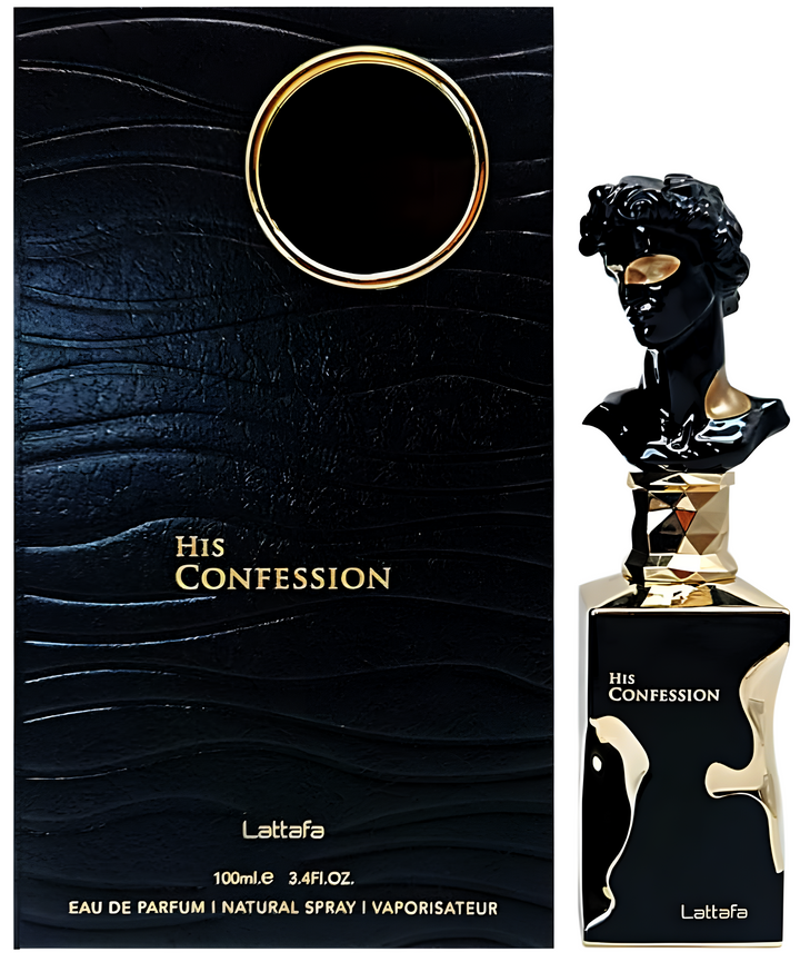 Lattafa His Confession Eau de Parfum para hombre 100ml