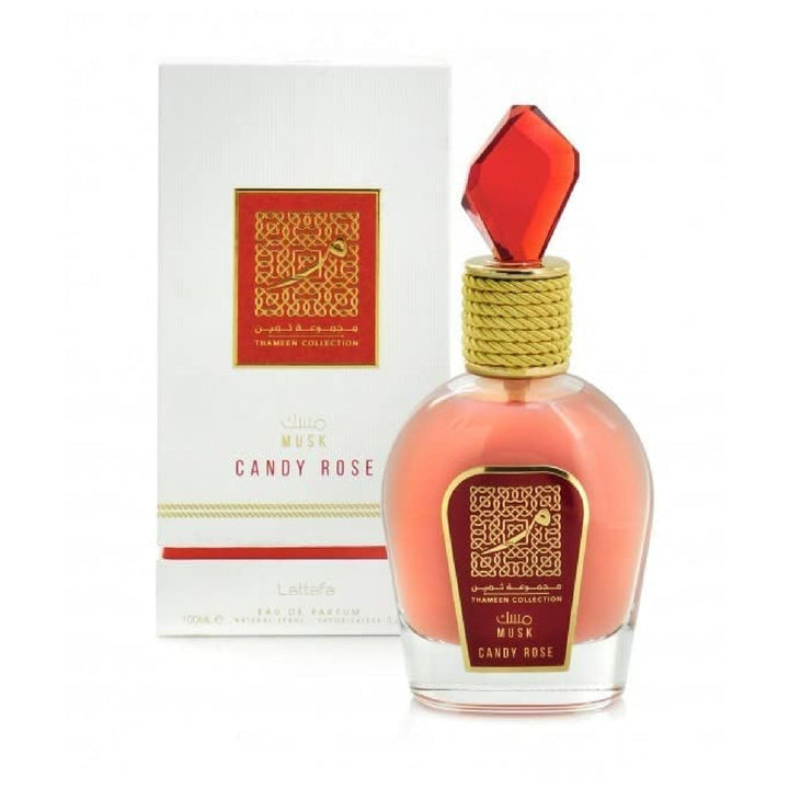 Lattafa Thameen Collection Candy Rose Eau de Parfum para mujer 100 ml